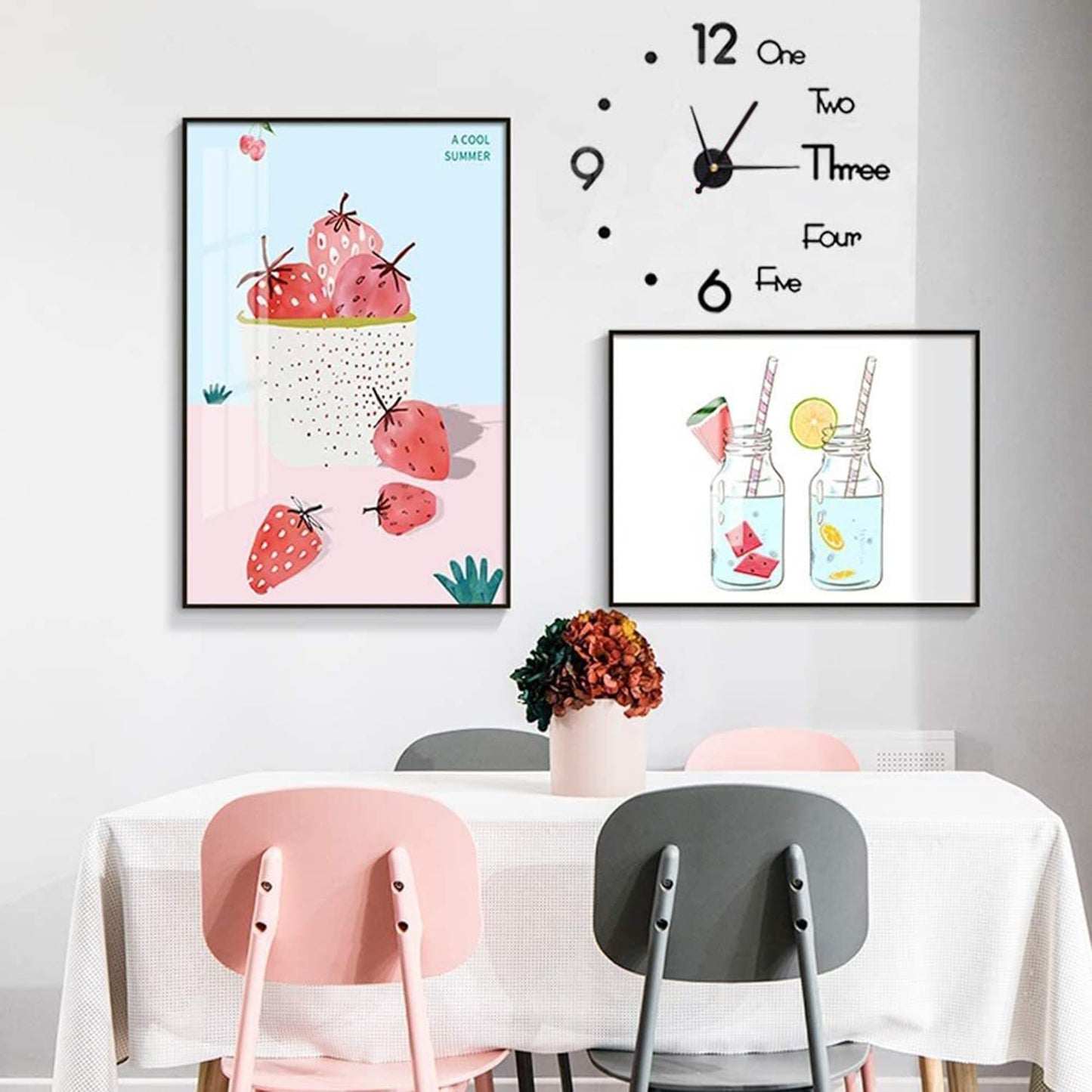 Modern DIY 3D Wall Clock