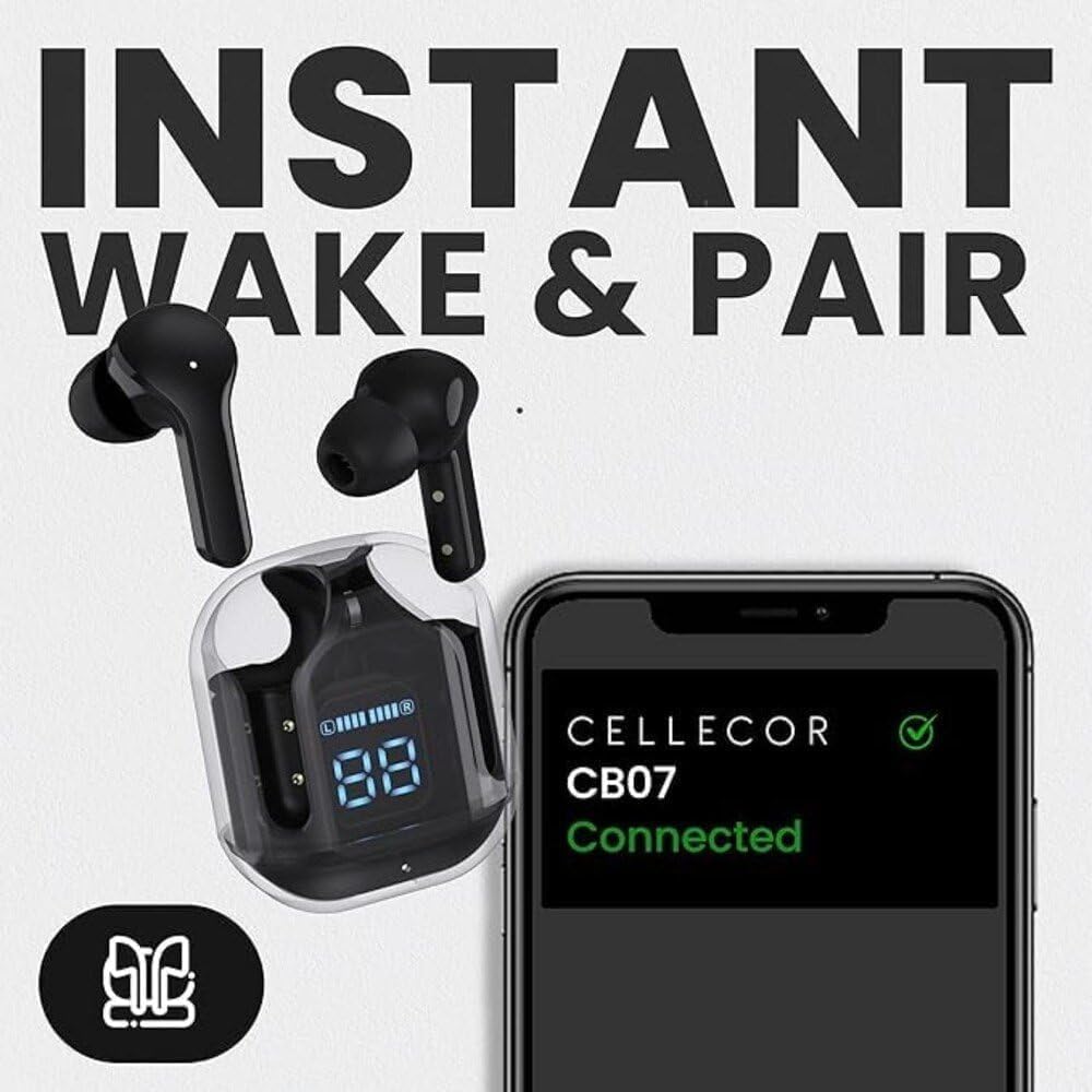 TWS Bluetooth Wireless Earbuds with LED Display Charging Case