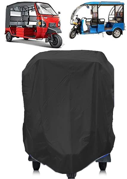 Waterproof Dustproof Cover for Auto Rickshaw / E-Rickshaw
