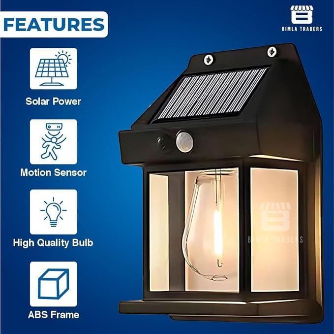 Solar Light Outdoor Wall Light
