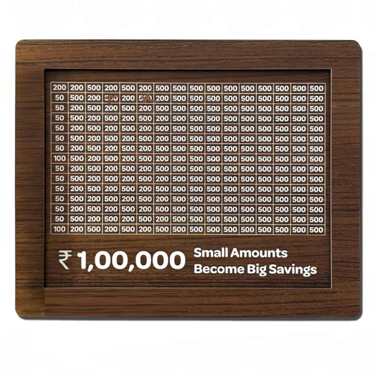 Savings Challenge Piggy Bank