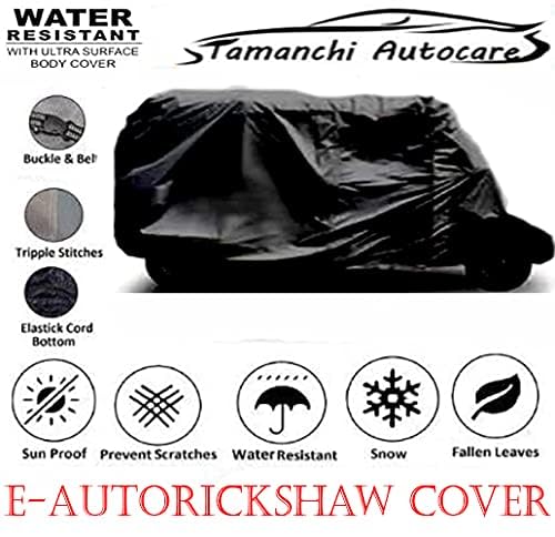 Waterproof Dustproof Cover for Auto Rickshaw / E-Rickshaw
